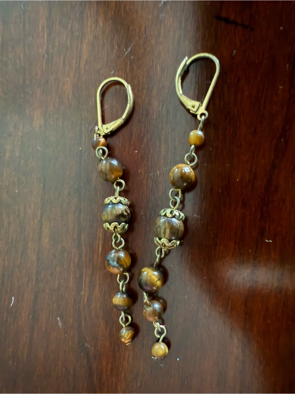 Cold water creek long earrings